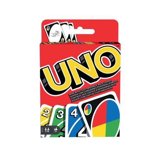 Mattel Uno Classic Card Game 900 W2087