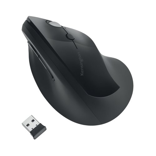 Kensington Pro Fit Ergo Vertical Wireless Mouse Black K75501EU