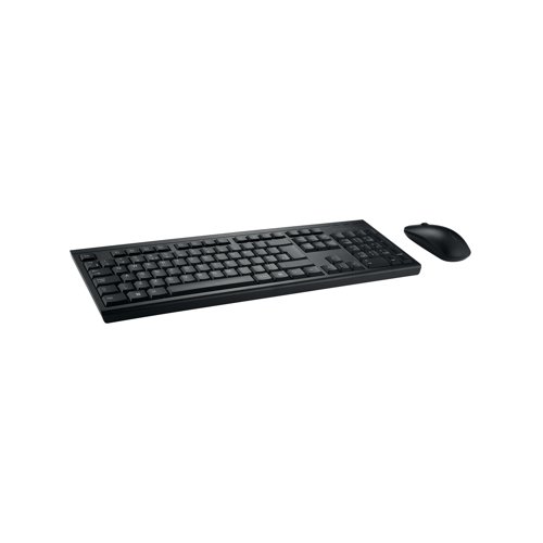 Kensington KM270 EQ Wireless Rechargeable Keyboard and Mouse Set Black K75560UK