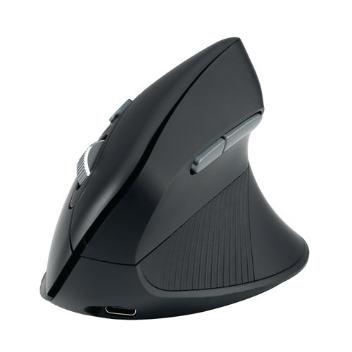 Kensington Pro Fit Ergo MY630 EQ Vertical Wireless Rechargeable Mouse Black K72482WW