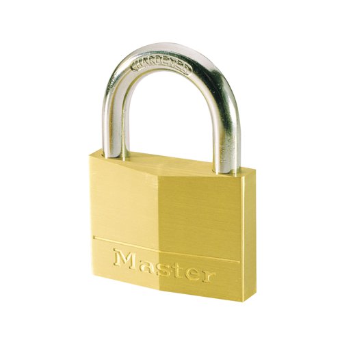 Master Lock Magnum Padlock 30mm Solid Brass with Keys 40043 | AC92908 | Master Lock