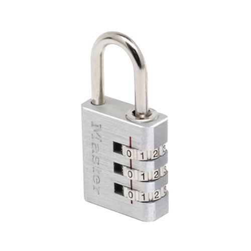 Master Lock Aluminium Combination Padlock 30mm 630EURD AC93196