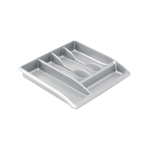 Addis Cutlery Tray Metallic Grey 510855