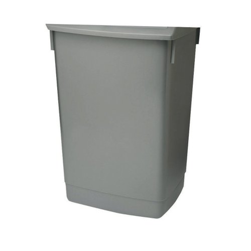 Addis 60 Litre Flip Top Bin Base Metallic for use with Addis 60 Litre Flip Top Bin 504896