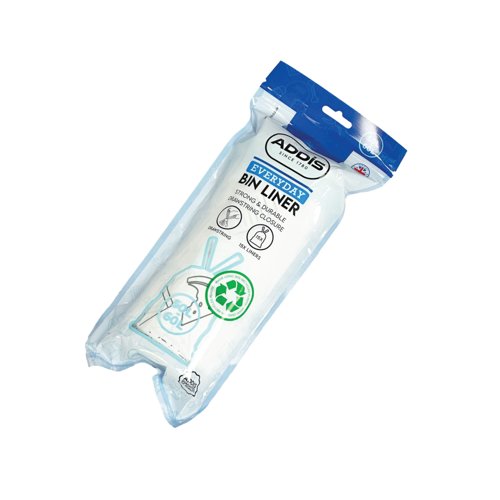 Addis Drawstring Bin Liner 50-60L 15 Liners 520093