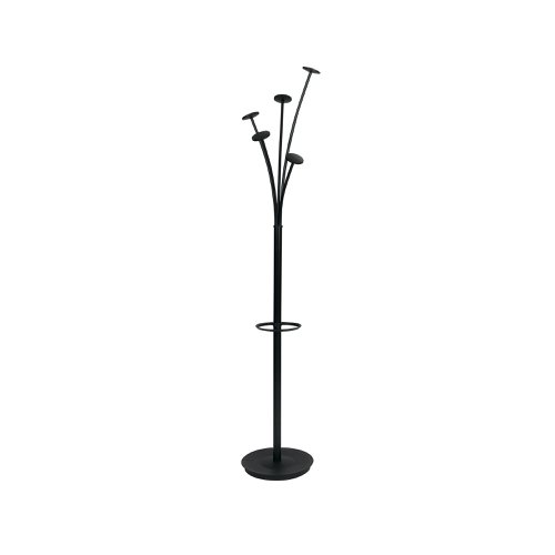 Alba Festival Coat Stand 350x350x1870mm Black PMFESTN