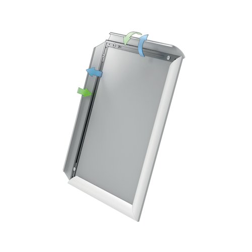 Alba Wall A4 Snap Frame Display Aluminium Frame DDSIGNA4 BC