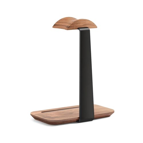 Alba HeadphoneStand Black/Walnut ODHEAD W
