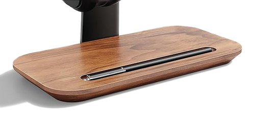Alba HeadphoneStand Black/Walnut ODHEAD W