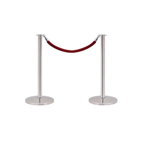 Stewart Superior Economy Rope Stand and Base Chrome AN800004 | Stewart Superior Europe Ltd