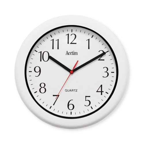 Acctim Oceana Outdoor Wall Clock White 30cm 93/701