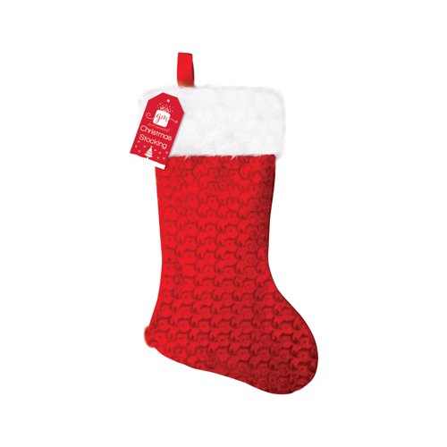 Giftmaker Velvet Deluxe Stocking Pack of 24 XSTVEL/1