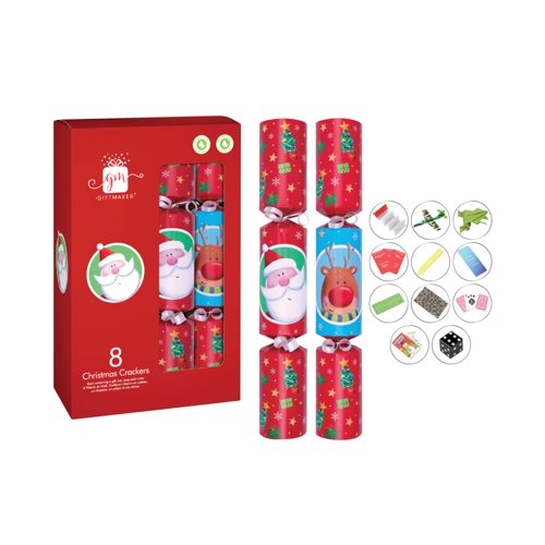 Crackers 8x12in Novelty Characters (Pack of 12) XAMGS502
