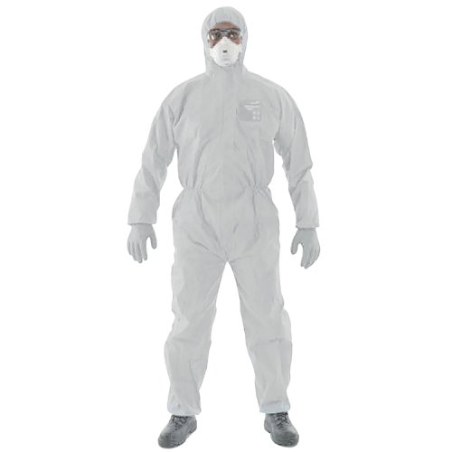 Ansell Microgard 1500 Plus Coverall White Small ANWH15111S Overalls, Bibs & Aprons ANS00151