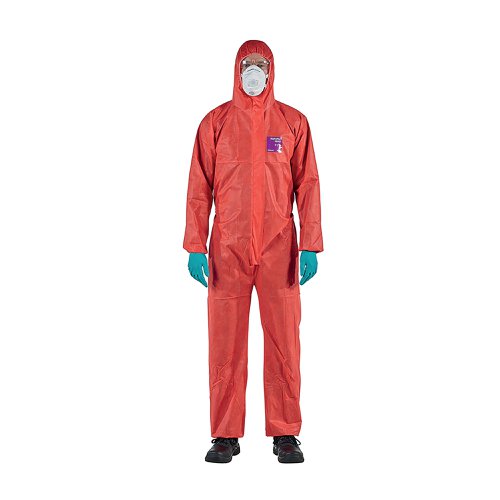 Ansell Alpha-Tec 1500 Coverall Red S