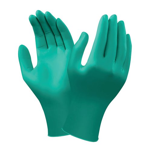 Ansell Touch N Tuff 92-600 Latex Gloves Extra Large Green (Pack of 1000) AN92-600XL | Ansell