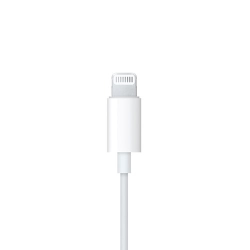Apple EarPods Wired In-Ear Headset Calls/Music Lightning Connector White MWTY3ZM/A