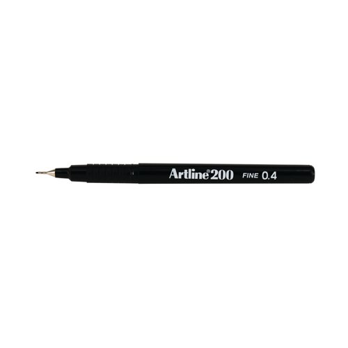 Artline 200 Fineliner Pen Fine Black Buy One Pack of 12 Pens Get One Pack of 12 Pens Free AR810511