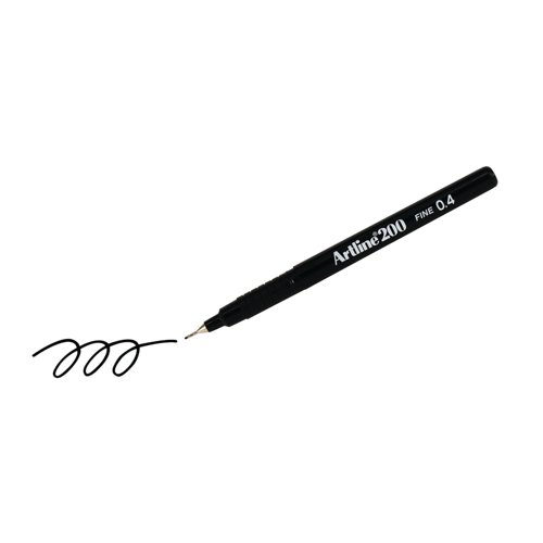 Artline 200 Fineliner Pen Fine Black Buy One Pack of 12 Pens Get One Pack of 12 Pens Free AR810511