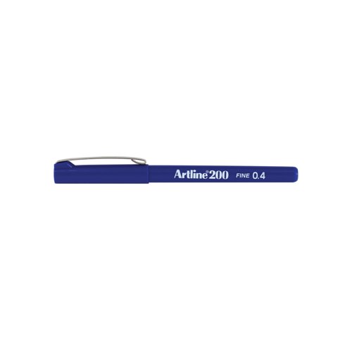 Artline 200 Fineliner Pen Fine Blue Buy One Pack of 12 Pens Get One Pack of 12 Pens Free AR810512