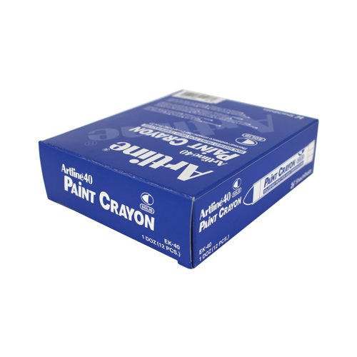 Artline 40 Paint Crayon Permanent Marker Yellow (Pack of 12) EK-40