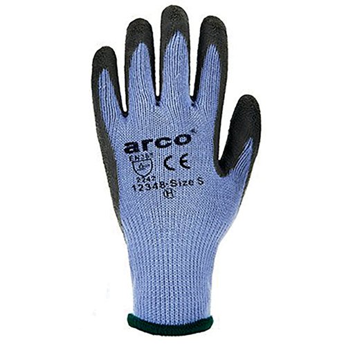 Arco Thermogrip Latex-Coated Work Gloves Pairs XL (Pack of 12)