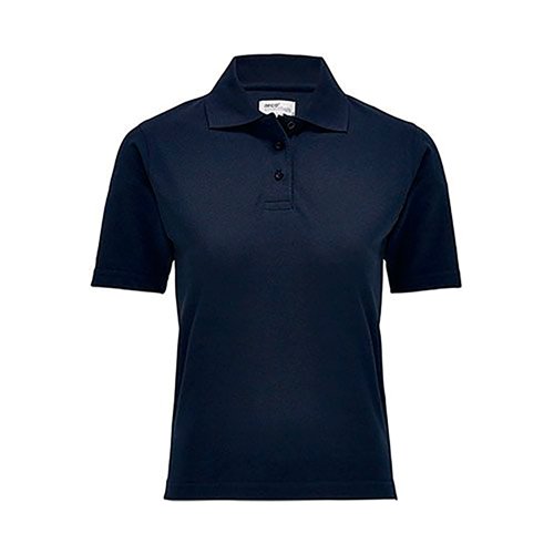 Arco Essentials Women's Navy Polo Shirt S