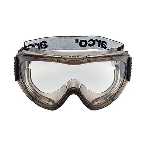 Arco Indirect-Vent Clear-Lens Safety Goggles