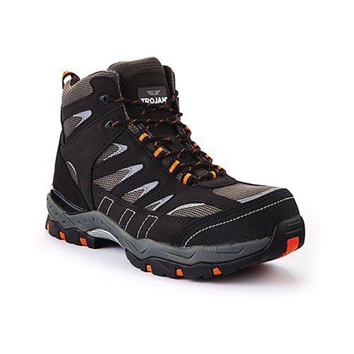 Trojan Hyperion Grey S1P Safety Hiker Boots 3