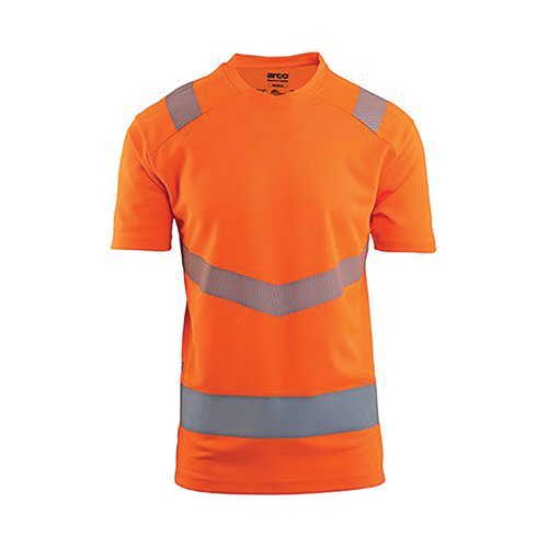 Arco Responsible Orange Hi-Vis T-Shirt S