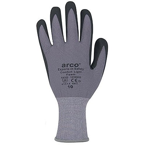 Arco Comfort Light Foam Nitrile-Coated Work Gloves 8