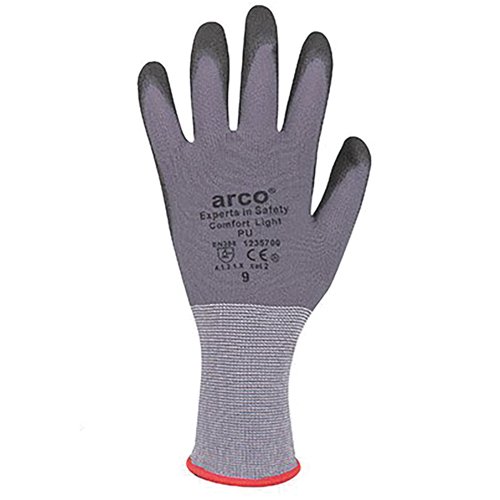 Arco Comfort Light PU-Coated Work Gloves 10