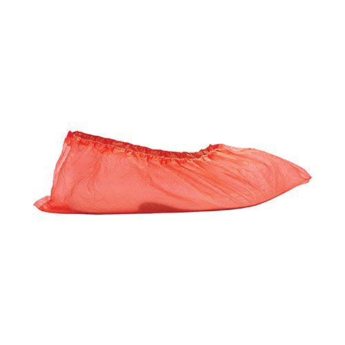 Arco Essentials Red Disposable Shoe Covers (Pack of 1000)