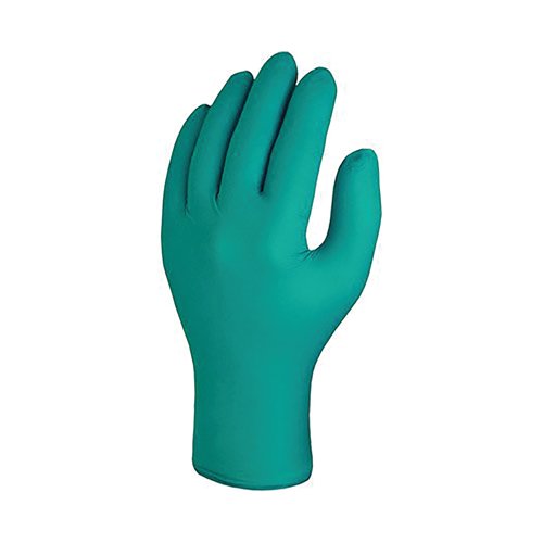 Skytec Teal PF Nitrile Disposable Gloves Small (Pack of 100)