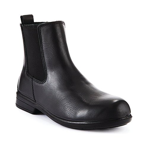 Trojan Phoebe Women's Black S2P Safety Chelsea Boots 6