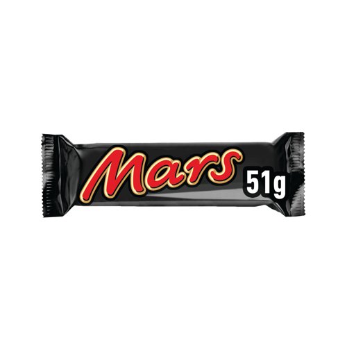 Mars Milk Chocolate Bar 51g (Pack of 48) 100513