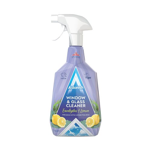 Astonish Window And Glass Cleaner 750ml Blue (Pack of 12) AST21021