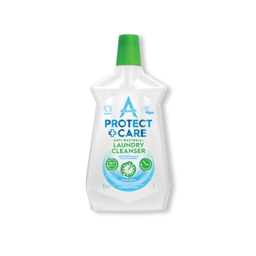 Astonish Protect + Care Anti Bacterial Laundry Cleanser 1L C3390/12EA