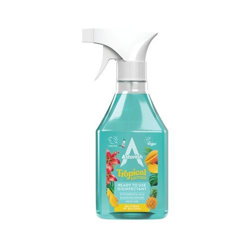 Astonish Disinfectant Spray Tropical Breeze 550ml Pack of 12 C1270