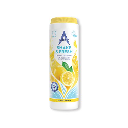Astonish Shake and Fresh Lemon Sparkle 350g (Pack of 12) C2250