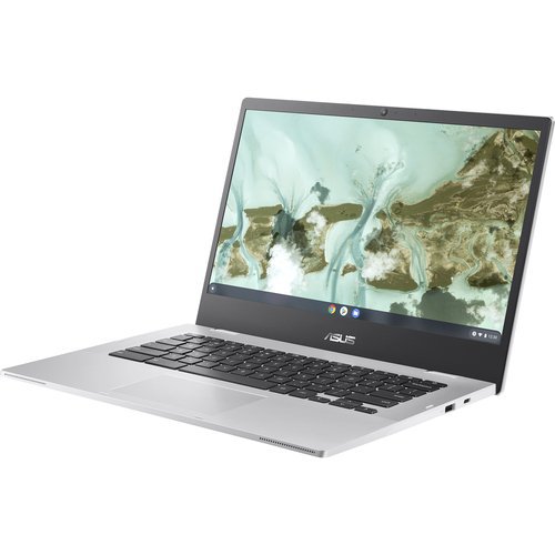 ASUS Chromebook N4020 14 Inch FHD Intel Celeron N 4GB LPDDR4-SDRAM 64GB Silver CX1400CMAEB0130