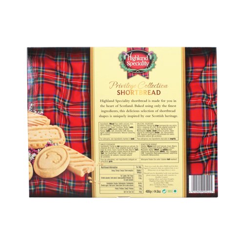 Highland Speciality Privilege Collection Shortbread 400g HS445