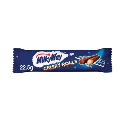 Mars Milky Way Milk Chocolate Crispy Rolls 22.5g (Pack of 24) 100540