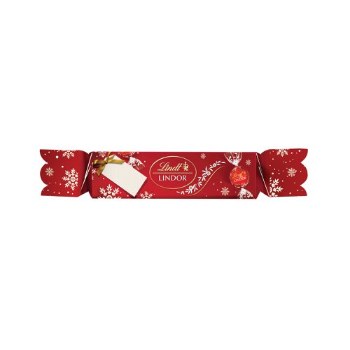 Lindt Lindor Cracker Milk Chocolate Truffles 100g 598377