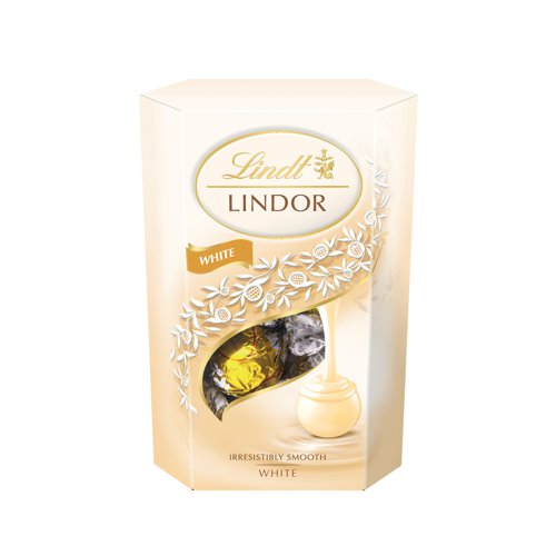 Lindt Lindor Cornet White Chocolate 200g 859054