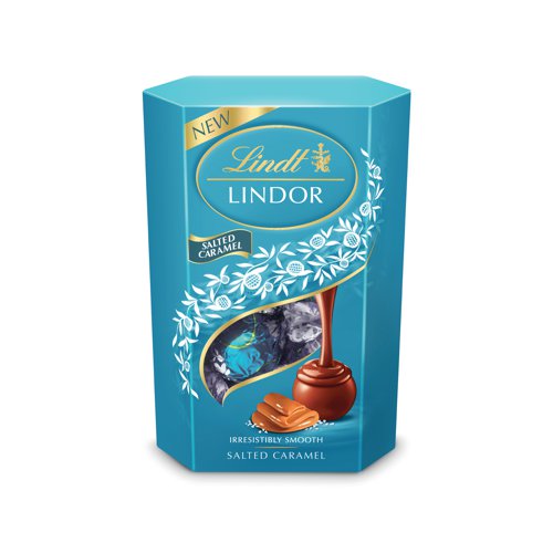 Lindt Lindor Cornet Salted Caramel Chocolate 200g 859892