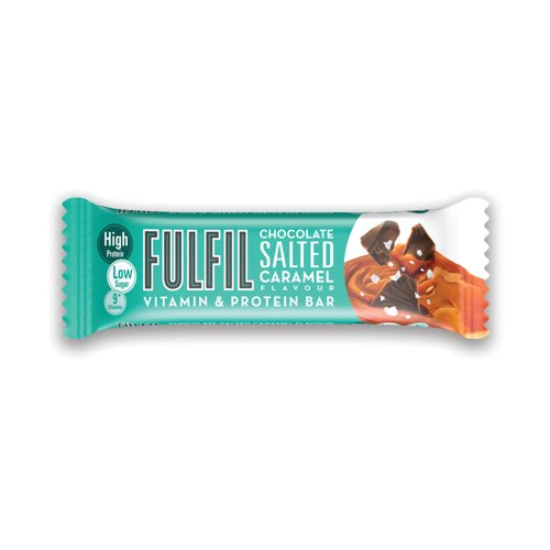 Fulfil Vitamin and Protein Bar Chocolate Salted Caramel 55g (Pack of 15) 126600