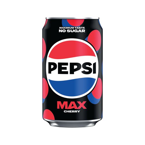 Pepsi Max Cherry Cans 330ml (24 Pack) 402112