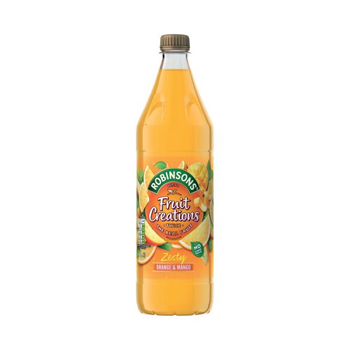 Robinsons Fruit Creations Orange and Mango Squash Bottle 1L