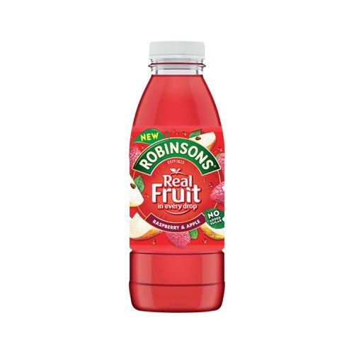 Robinsons Ready to Drink Raspberry/Apple 500ml (Pack of 24) 125352 Cold Drinks AU24370